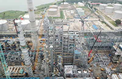 大慶石化煉油結構優化項目120萬噸年連續重整裝置安